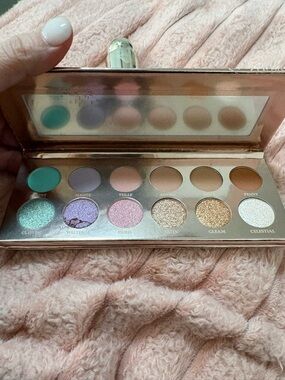 Radiant Eyeshadow Palette - Teal, Purple, Pink & Gold Shades